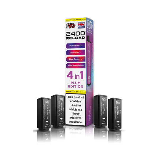 Plum Edition - IVG 2400 Refill Pods