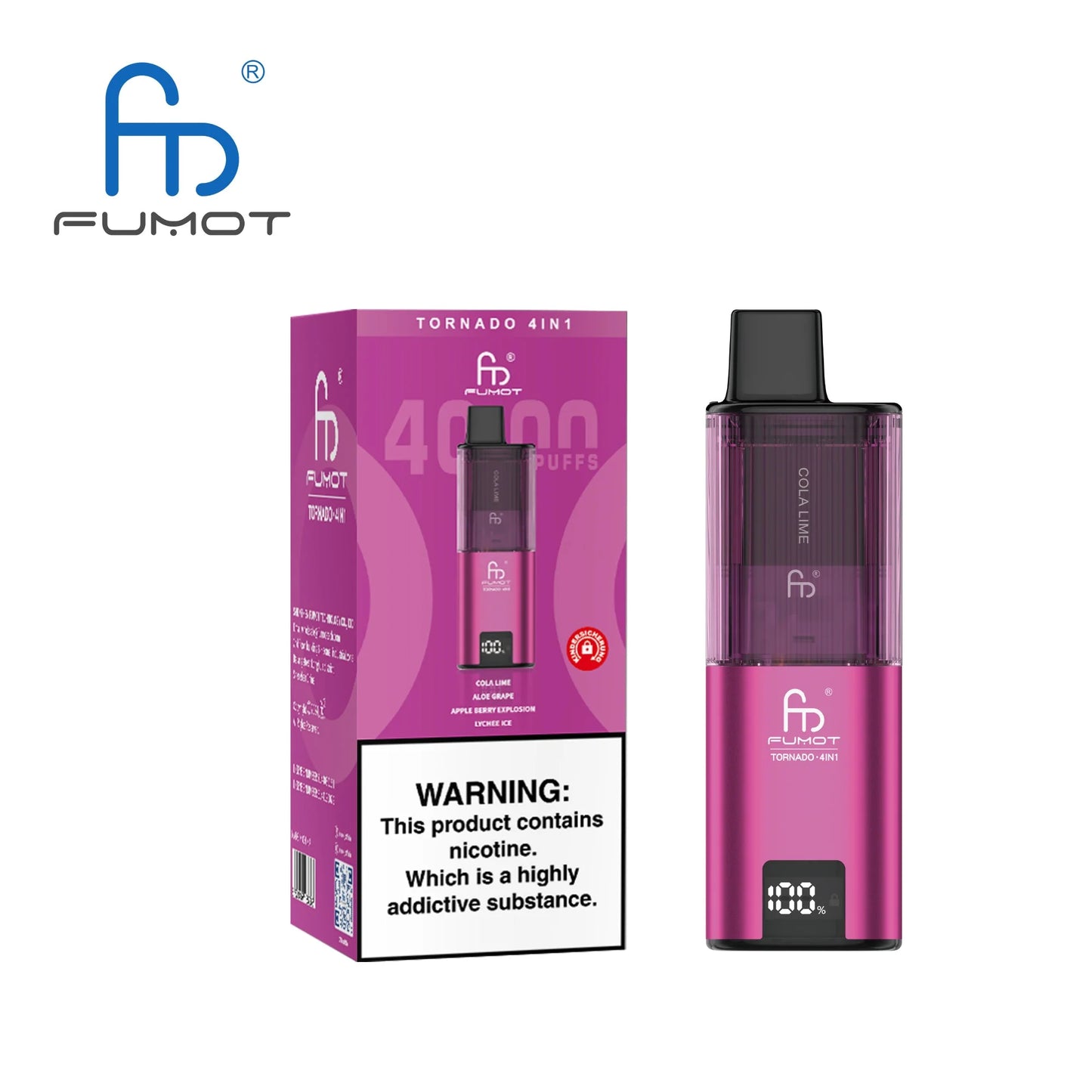 RandM Tornado 4 In 1 Pod Kit | Only 3.99! | Multi Buy VapehouseUK RandM Tornado 4 In 1 Pod Kit | Only 3.99! | Multi Buy VapehouseUK