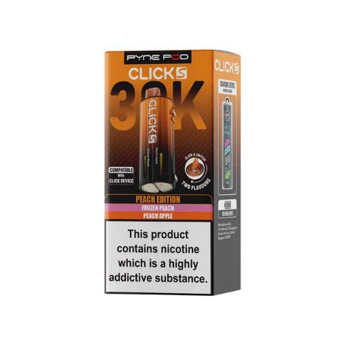 Peach Edition – Pyne Pod Click S 30K Refill Pods