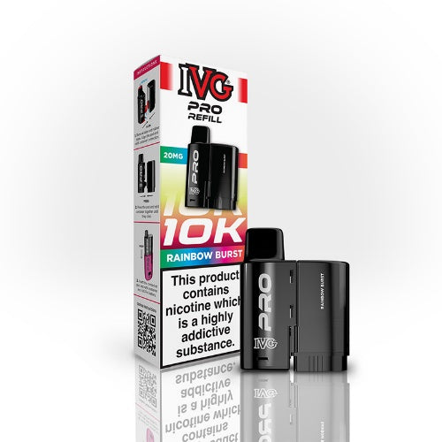 Rainbow Burst - IVG Pro 12 Replacement Pods *New*