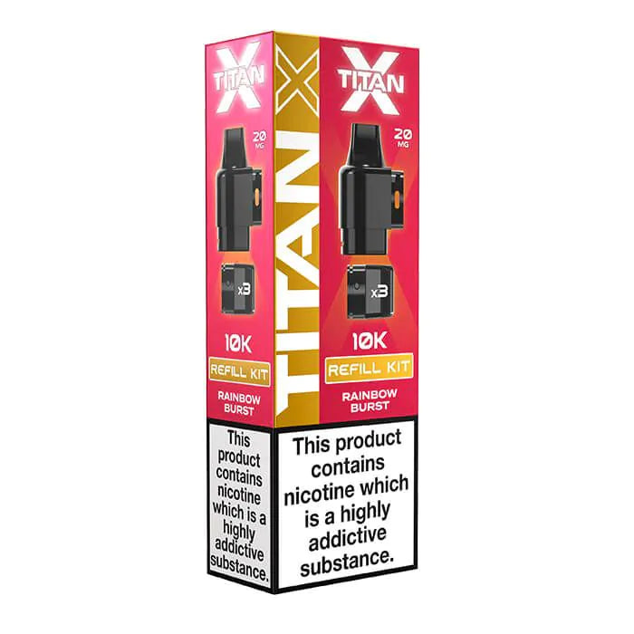 Rainbow Burst - Titan X 10k Replacement Pods
