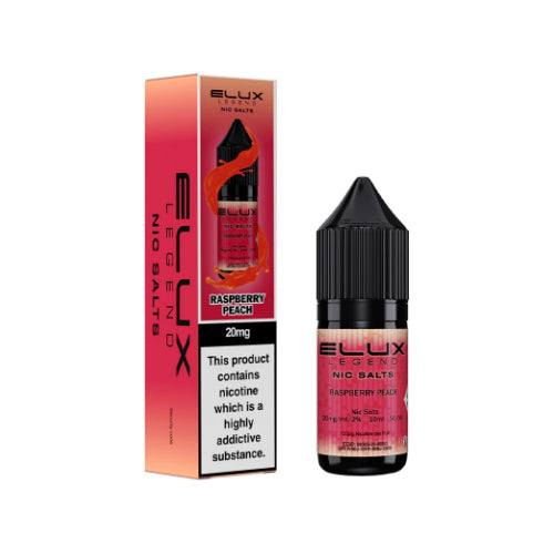 Raspberry Peach - Elux Legend Nic Salts 10ml *New*
