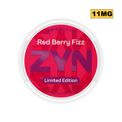 Red Berry Fizz Regular 11mg - ZYN Nicotine Pouches