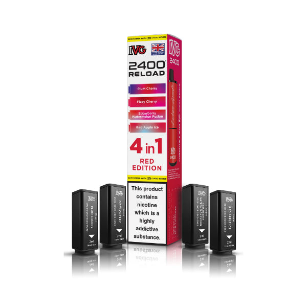 Red Edition - IVG 2400 Refill Pods
