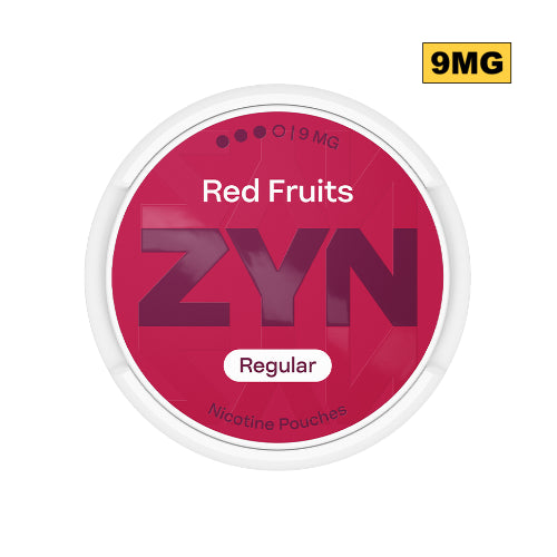 Red Fruits Regular 9mg - ZYN Nicotine Pouches