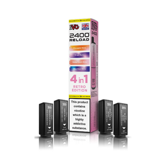Retro Edition - IVG 2400 Refill Pods