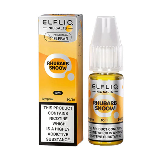 Rhubarb Snoow - Elfliq Nic Salts Elf Bar 10ml