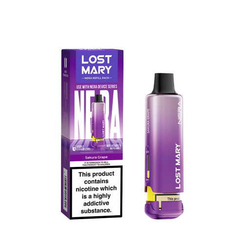 Sakura Grape – Lost Mary Nera 15k Refill Pods (New)