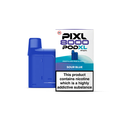 Sour Blue - Pixl 8000 Replacement Pods