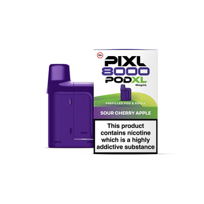 Sour Cherry Apple - Pixl 8000 Replacement Pods *New*