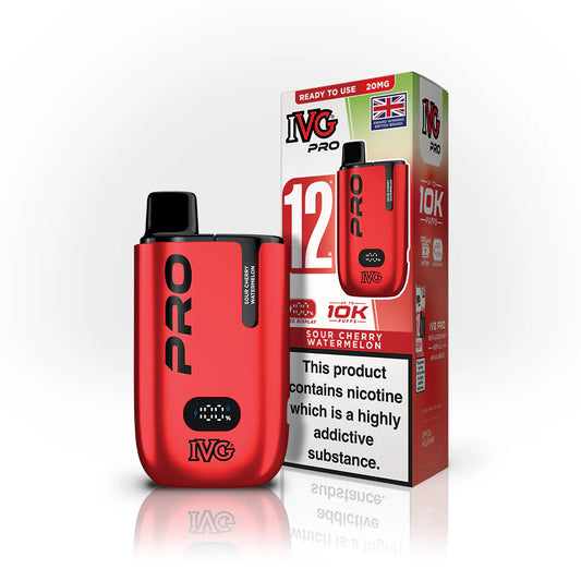 Sour Cherry Watermelon - IVG Pro 12 10K Replacement Pods