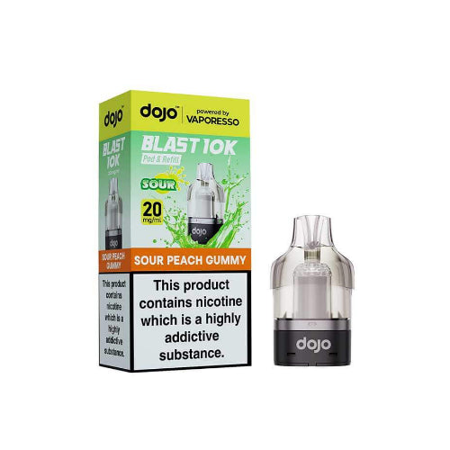 Sour Peach Gummy - Vaporesso Dojo 30K Refill Pods