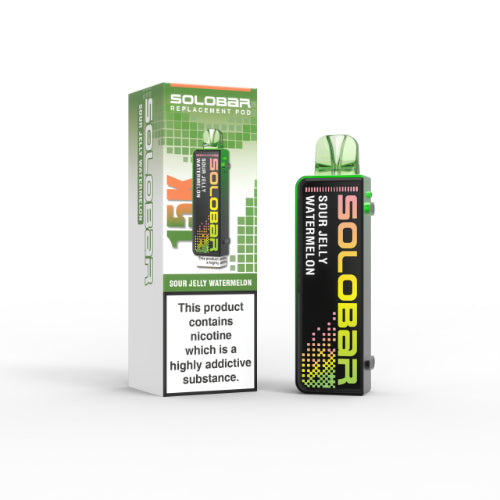 Sour Jelly Watermelon – Solobar 15K Replacement Pods