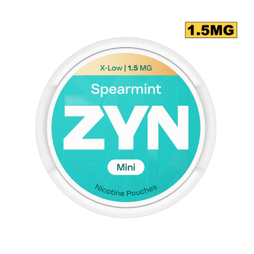 Spearmint Mini 1.5mg - ZYN Nicotine Pouches