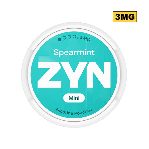 Spearmint Mini 3mg - ZYN Nicotine Pouches