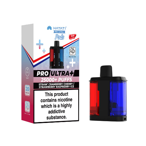 Strawberry Cranberry Cherry / Strawberry Cherry Ice - Hayati Pro Ultra 25K Refill Pods