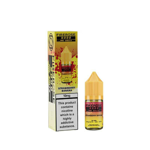 Strawberry Banana - Firerose 5000 Nic Salts 10ml