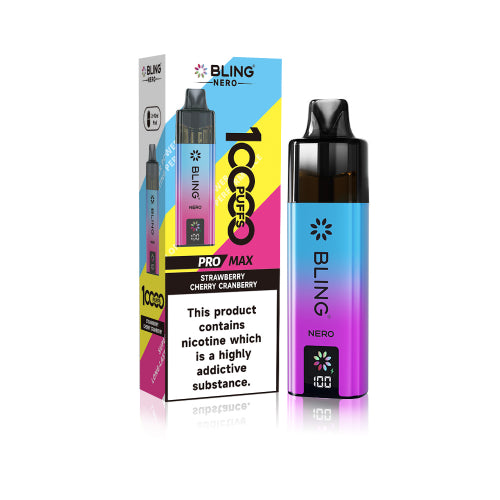 Crystal Bling Nero 10K Vape Kit