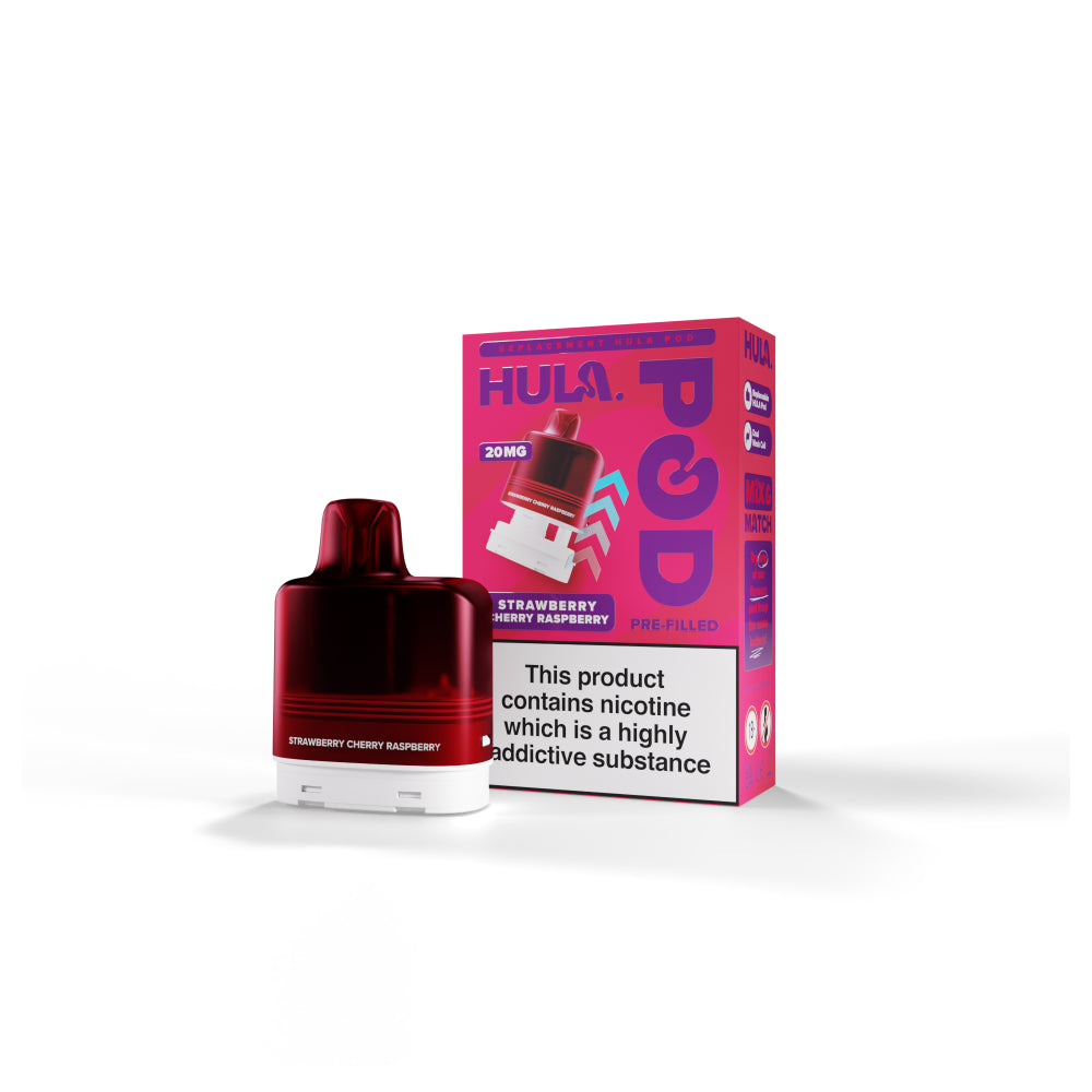Strawberry Cherry Raspberry – Hula 7000 Refill Pods