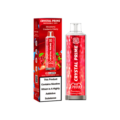 Crystal Prime 7000 3D Effect | Disposable Vapes | Only £10!