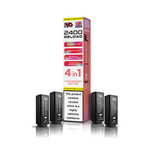 Strawberry Edition - IVG 2400 Refill Pods