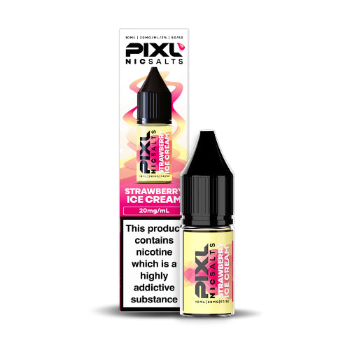 Strawberry Ice Cream – Pixl Nic Salts 10ml