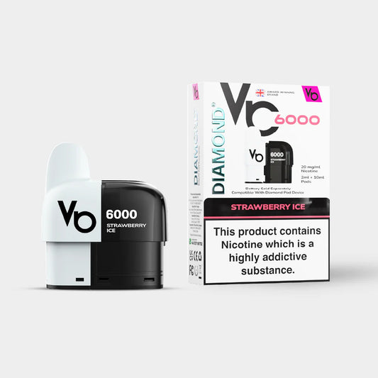 Strawberry Ice - Diamond 6000 Replacement Pods