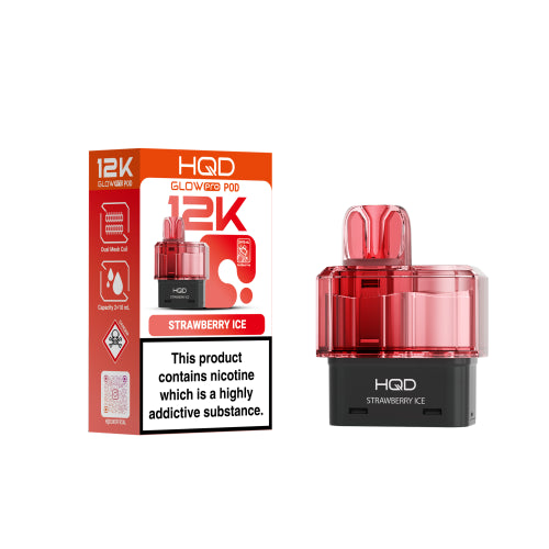 Strawberry Ice – HQD Glow Pro 12k Refill Pods