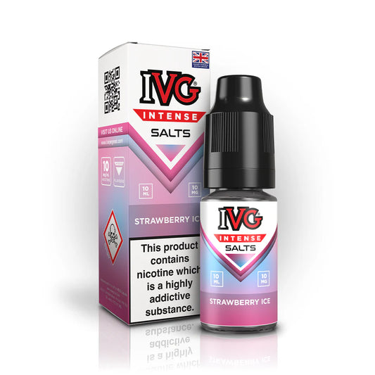 Strawberry Ice - IVG Intense Nic Salts 10ml