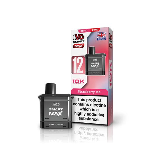 Strawberry Ice - IVG Smart Max 10K Refill Pods *New*