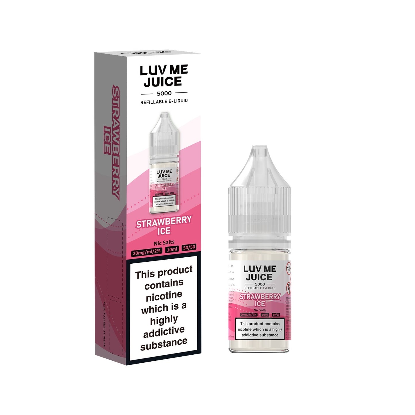 Strawberry Ice - Luv Me Nic Salts 10ml