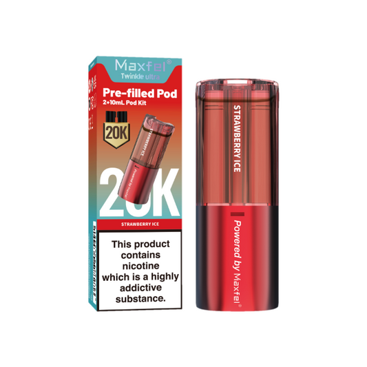Strawberry Ice - Maxfel Twinkle Ultra 20K Refill Pods