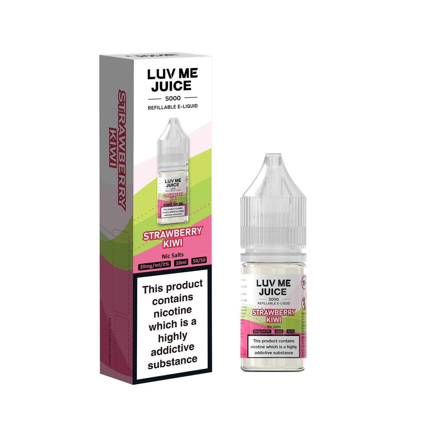 Strawberry Kiwi - Luv Me Nic Salts 10ml