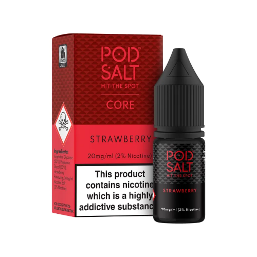 Strawberry - Pod Salt Core Nic Salts 10ml
