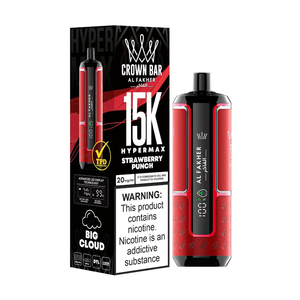 Al Fakher 15k Hyper Max Crown Bar