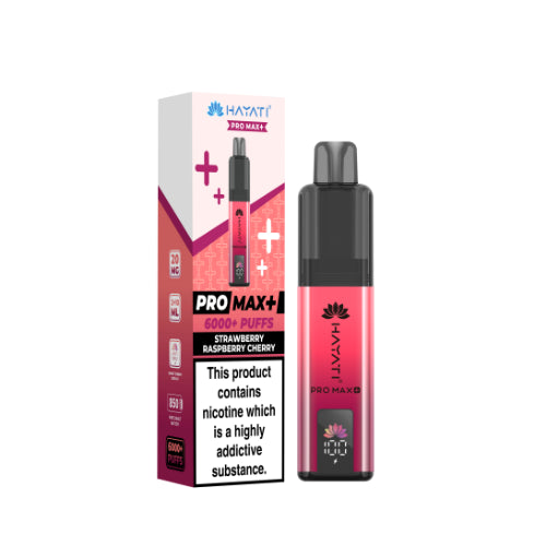 Strawberry Raspberry Cherry - Hayati Pro Max Plus 6000 Refill Pods *New*