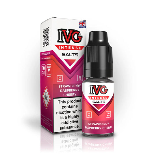 Strawberry Raspberry Cherry - IVG Intense Nic Salts 10ml