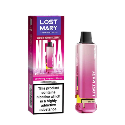 Strawberry Raspberry Cherry – Lost Mary Nera 15k Refill Pods *New*