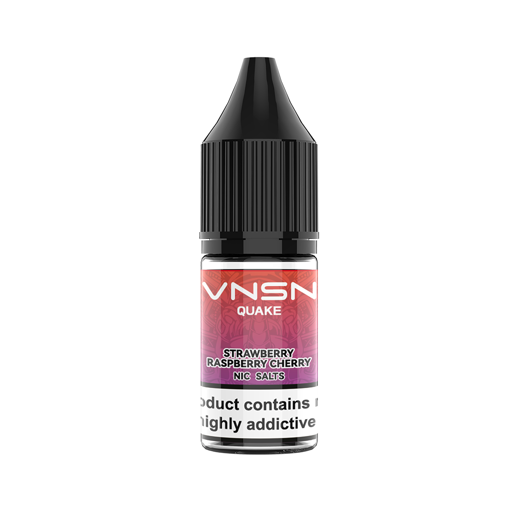 Strawberry Raspberry Cherry - VNSN Quake Nic Salts 10ml