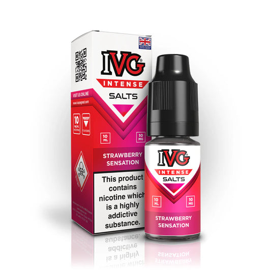 Strawberry Sensation - IVG Intense Nic Salts 10ml