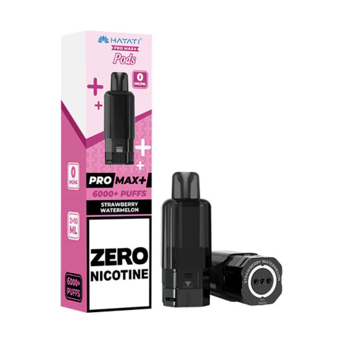 Strawberry Watermelon – Zero Nicotine Hayati Pro Max Plus Pods
