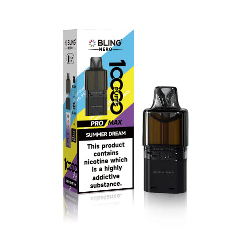 Summer Dream - Crystal Bling Nero 10K Refill Pods
