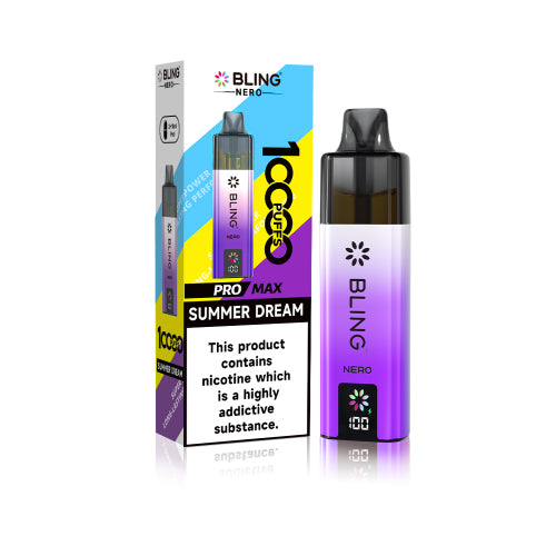 Crystal Bling Nero 10K Vape Kit