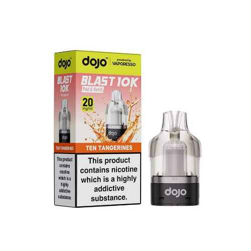 Ten Tangerine – Vaporesso Dojo 30K Refill Pods