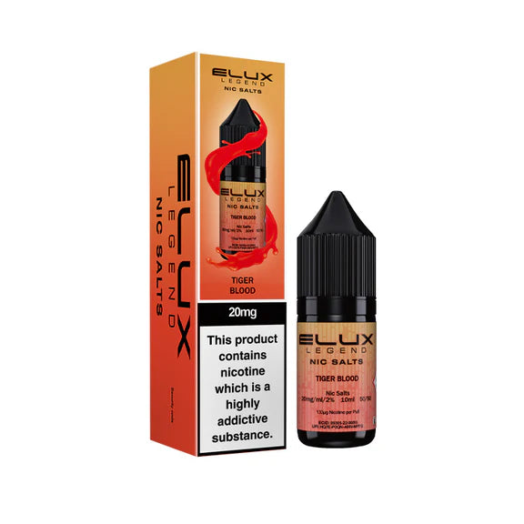 Tiger Blood - Elux Legend Nic Salts 10ml