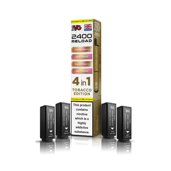 Tobacco Edition - IVG 2400 Refill Pods