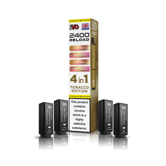 Tobacco Edition - IVG 2400 Refill Pods