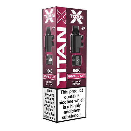Triple Berry - Titan X 10k Replacement Pods