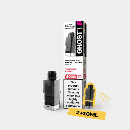 Tropical Punch - Ghost Pro 8000+ Refill Pods