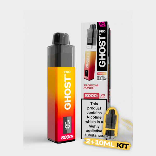 Ghost Pro 8000+ Vape Kit Vapes Bars